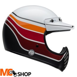 BELL KASK INTEGRALNY MOTO-3 ECE6 RSD BL SA/GL WH/B