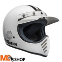 BELL KASK INTEGRALNY MOTO-3 ECE6 SMQ AGS WHITE/BLA