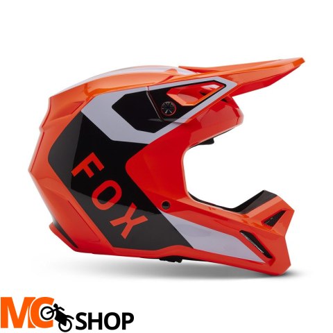 FOX KASK OFF-ROAD V1 LEAN FLUORESCENT ORANGE