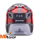 FOX KASK OFF-ROAD V3 VOLATILE GREY/RED