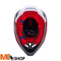 FOX KASK OFF-ROAD V3 VOLATILE GREY/RED