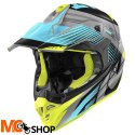 GIVI KASK CROSS 60.1 FRESH NIEBIESKI/CZARNY/TYTANO