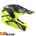 GIVI KASK CROSS 60.1 INVERT CZARNY/TYTAN/ ŻÓŁT MAT