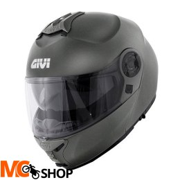 GIVI KASK SZCZĘKOWY X.21 EVO BASIC BLEN SZARY MAT