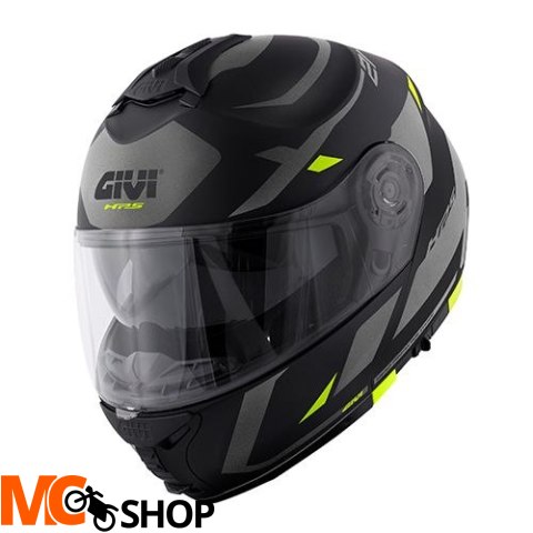 GIVI KASK SZCZĘKOWY X.21 EVO NUMBER CZAR MAT Z GRA