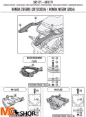 KAPPA STELAŻ KUFRA CENTRALNEGO MONOLOCK HONDA CB 5