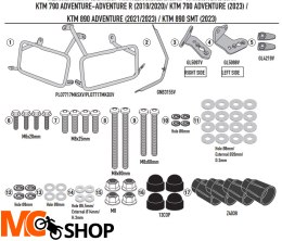 KAPPA STELAŻ KUFRÓW BOCZNYCH MONOKEY KTM 890 SMT '