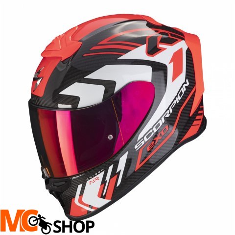 SCORPION KASK INTEGRALNY EXO-R1 AIR SUPRA BK-RED