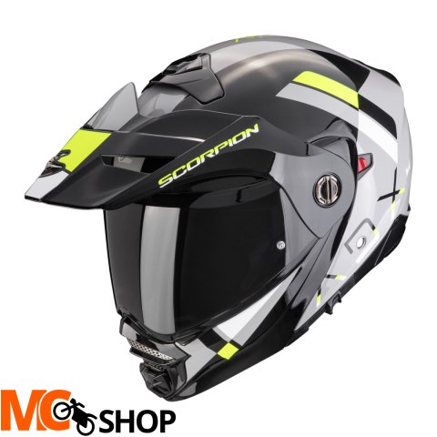 SCORPION KASK SZCZĘKOWY ADX-2 GALANE GREY-BK-N YEL