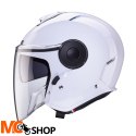CABERG KASK JET Z BLENDĄ SOHO KOLOR BIAŁY POŁYSK