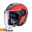 CABERG KASK JET Z BLENDĄ SOHO MILANO CZ/CZARNY MAT