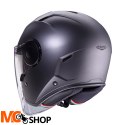 CABERG KASK JET Z BLENDĄ SOHO SZARY MAT - GUNMETAL