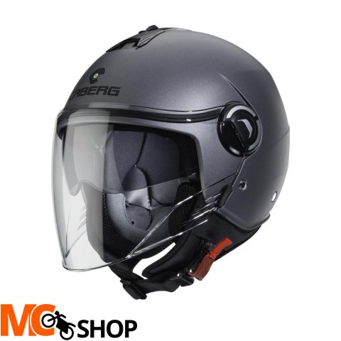 CABERG KASK OTWARTY BLENDA RIVIERA V4X SZARY MAT