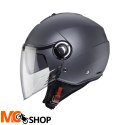 CABERG KASK OTWARTY BLENDA RIVIERA V4X SZARY MAT