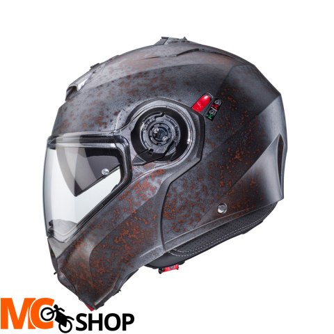 CABERG KASK SZCZĘKOWY FLIP-UP DUKE EVO RUSTY SZ/RD