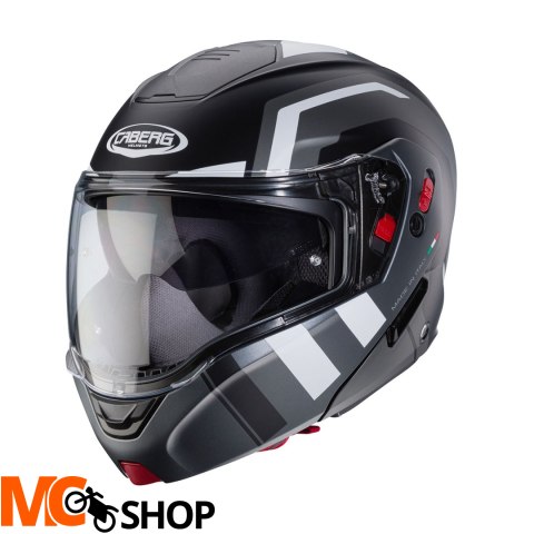 CABERG KASK SZCZĘKOWY FLIP-UP HORUS X CZ MAT/SZ/BI