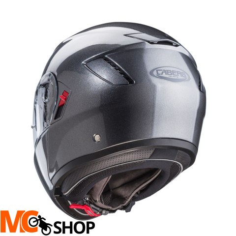 CABERG KASK SZCZĘKOWY FLIP-UP LEVO X SZARY METALIK