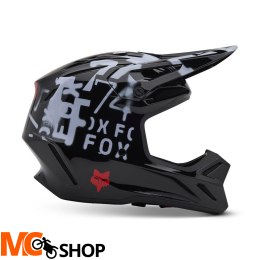 FOX KASK OFF-ROAD V3 SEVENTY4 BLACK