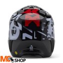 FOX KASK OFF-ROAD V3 SEVENTY4 BLACK