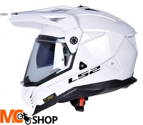 LS2 KASK ADVENTURE MX702 PIONEER II WHITE -06