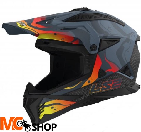 LS2 KASK MX708 FAST II WASH MATT DARK GREY-06