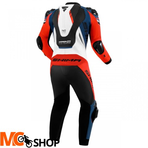 SHIMA KOMBINEZON MOTOCYKLOWY HYPER-RS MEN WHT/BLU