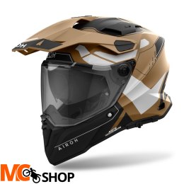 AIROH KASK INTEGRALNY COMMANDER 2 REVEAL SAND MATT