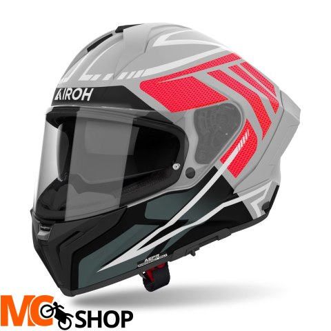 AIROH KASK INTEGRALNY MATRYX RIDER RED MATT