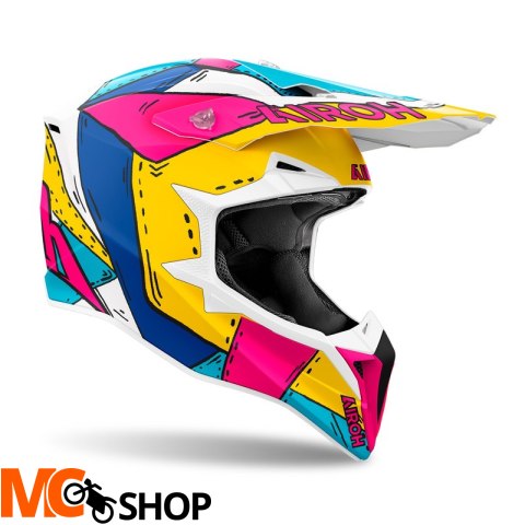 AIROH KASK OF-ROAD WRAAAP PAINT MATT