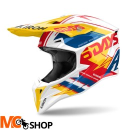 AIROH KASK OFF-ROAD WRAAAP 6DAYS SPAIN 2024 GLOSS