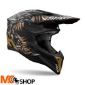 AIROH KASK OFF-ROAD WRAAAP CYBORG MATT