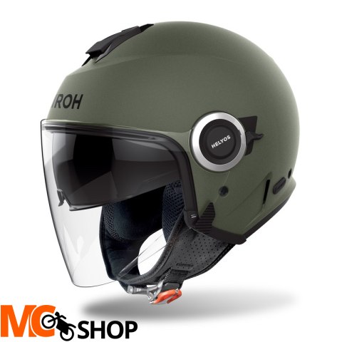 AIROH KASK OTWARTY HELYOS COLOR MILITARY GREEN MAT