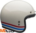 BELL KASK OTWARTY C 500 ECE6 STRIPES PEARL WH R BL