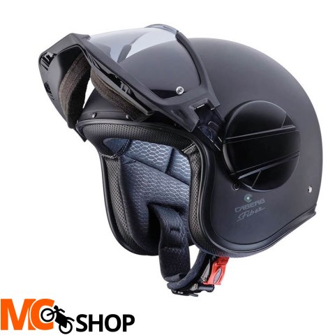 CABERG KASK OTWARTY JET GHOST X KOLOR CZARNY MAT