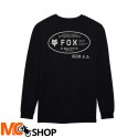 FOX BLUZA CODZIENNA STAMPED PREM TEE BLACK