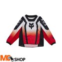 FOX BLUZA KIDS 180 LEAN FLUORESCENT RED