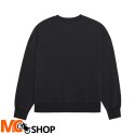 FOX BLUZA WORDMARK OVERSIZED FLEECE CREW BLACK