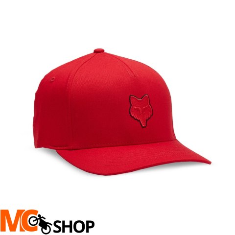 FOX CZAPKA Z DASZKIEM HEAD FLEXFIT FLAME RED