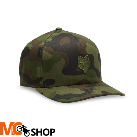 FOX CZAPKA Z DASZKIEM HEAD FLEXFIT GREEN CAMO