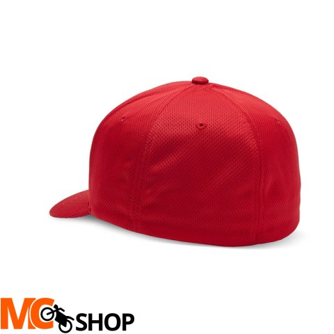 FOX CZAPKA Z DASZKIEM HEAD TECH FLEXFIT FLAME RED