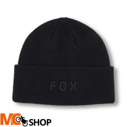 FOX CZAPKA ZIMOWA WORDMARK BEANIE BLACK OS