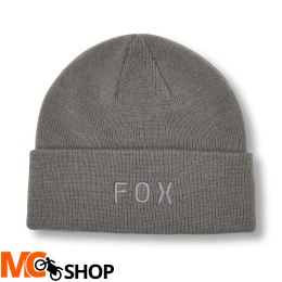 FOX CZAPKA ZIMOWA WORDMARK BEANIE PEWTER OS