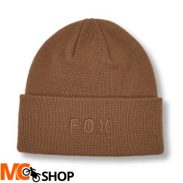 FOX CZAPKA ZIMOWA WORDMARK BEANIE WALNUT OS