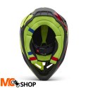 FOX KASK OFF-ROAD V3 THROTTLE FLUORESCENT YELLOW