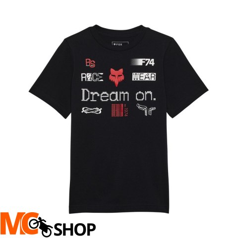 FOX T-SHIRT JUNIOR RS DREAM BLACK