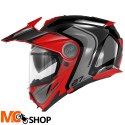 GIVI KASK X.27 TOURER SZCZĘKOWY CZARNY Z CZERWONYM