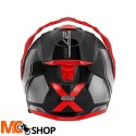 GIVI KASK X.27 TOURER SZCZĘKOWY CZARNY Z CZERWONYM