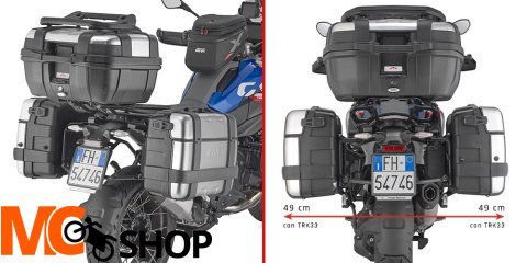 GIVI STELAŻ KUFRÓW BOCZNYCH ONE-FIT MONOKEY BMW F