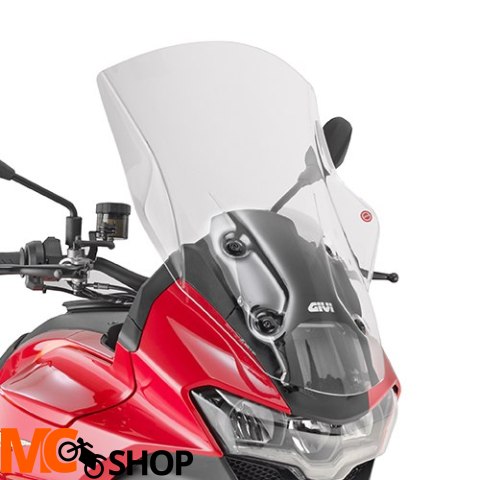 GIVI SZYBA PRZEZROCZYSTA 61,5 x 43 MOTO GUZZI V10