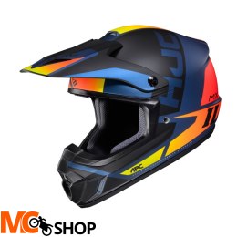 HJC KASK OFF-ROAD CS-MX II CREED BLACK/BLUE/ORANGE